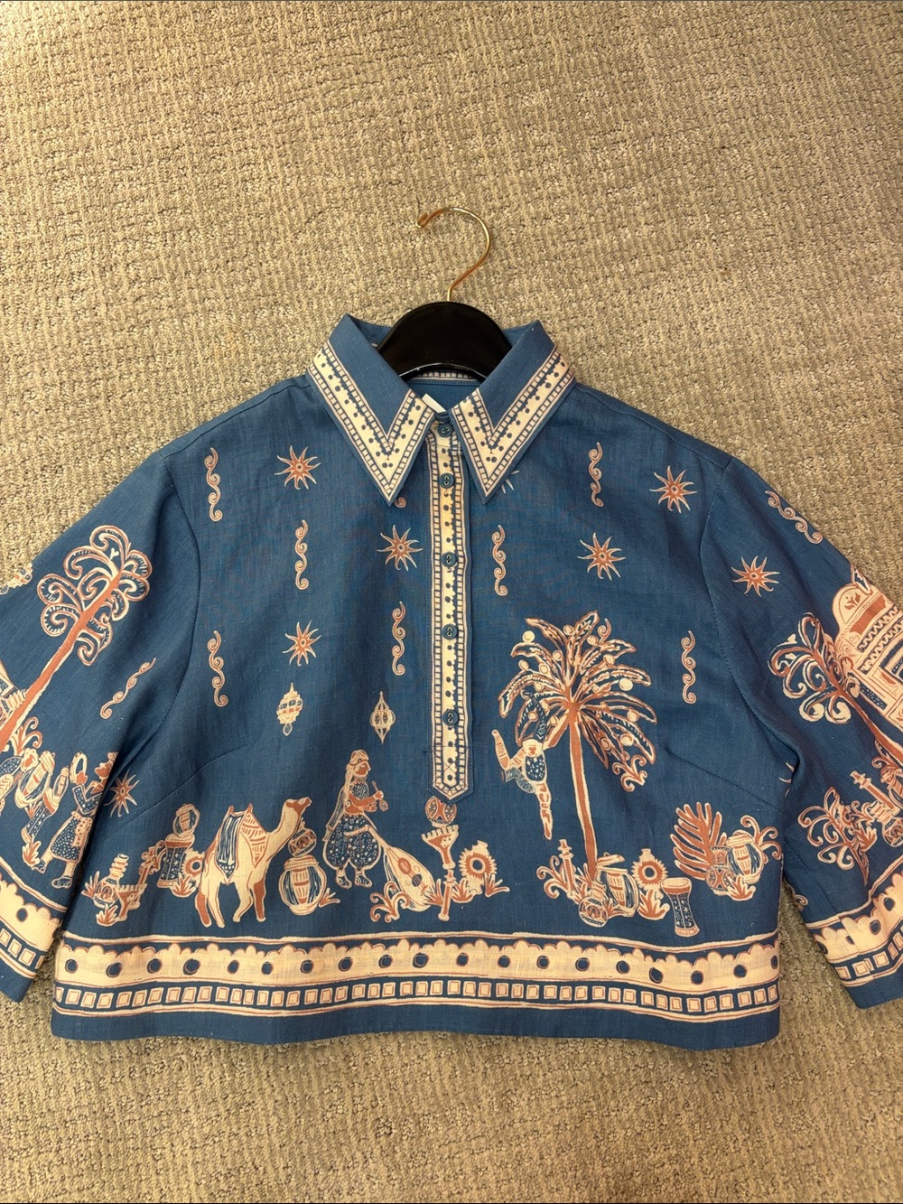 Acacia Cropped Shirt